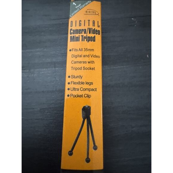 New in Box Digital Concepts TR-023 Camera/Video Mini Tripod - Picture 4 of 4